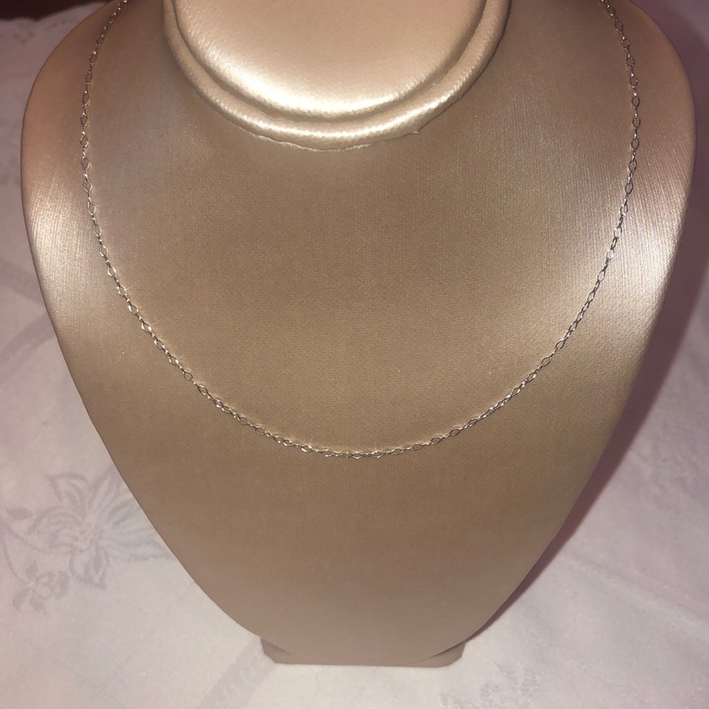 Delicate Sterling Silver Necklace - image 1